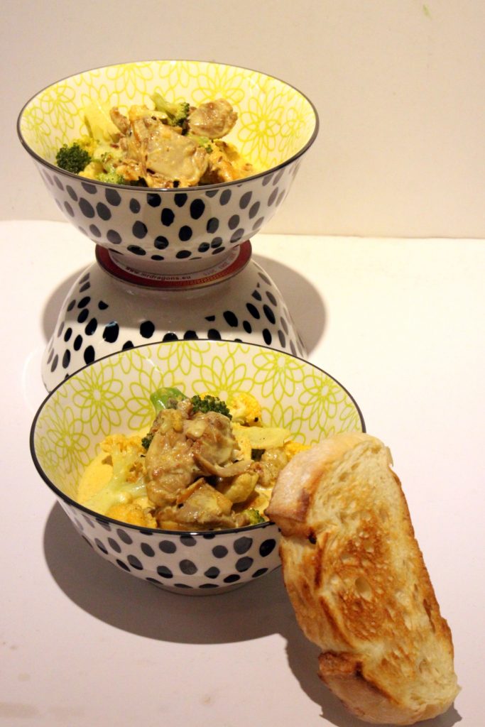 BroccBlum Curry mit Huhn