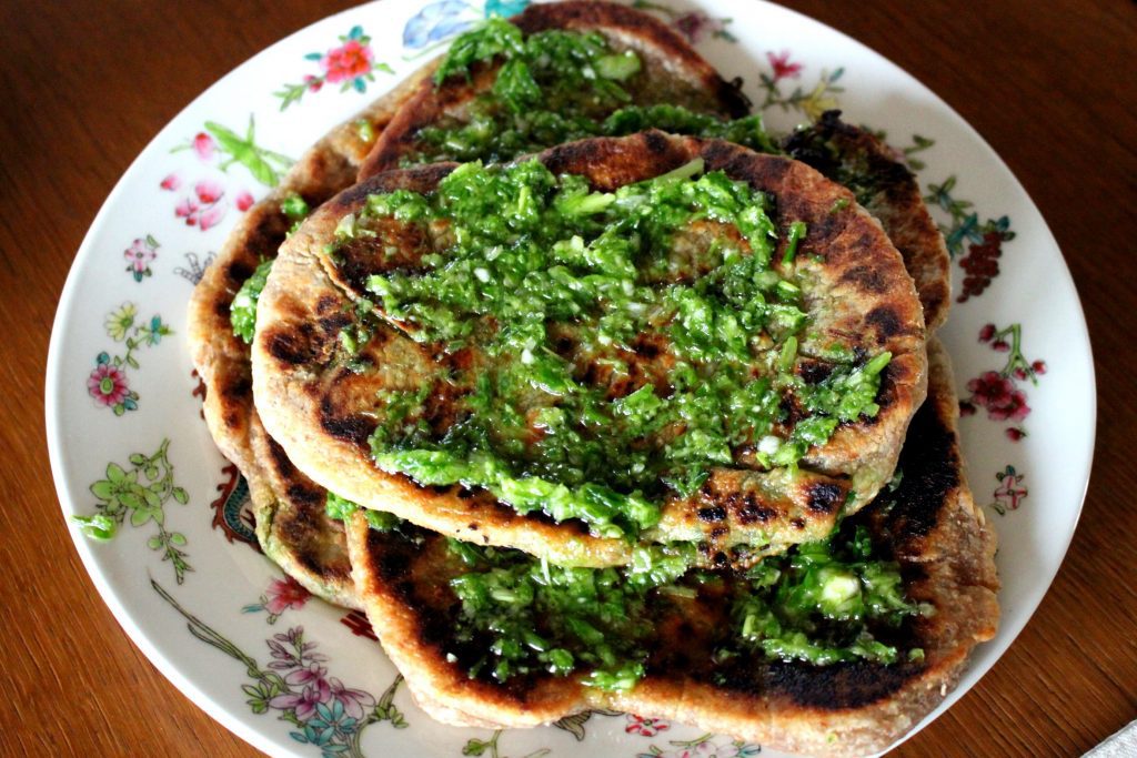 Chinese Spring-Onion Pancakes