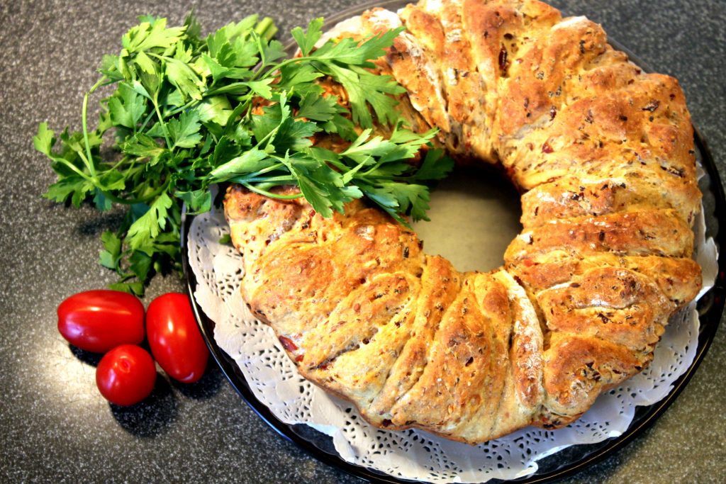 Schinken-Kaese Brot