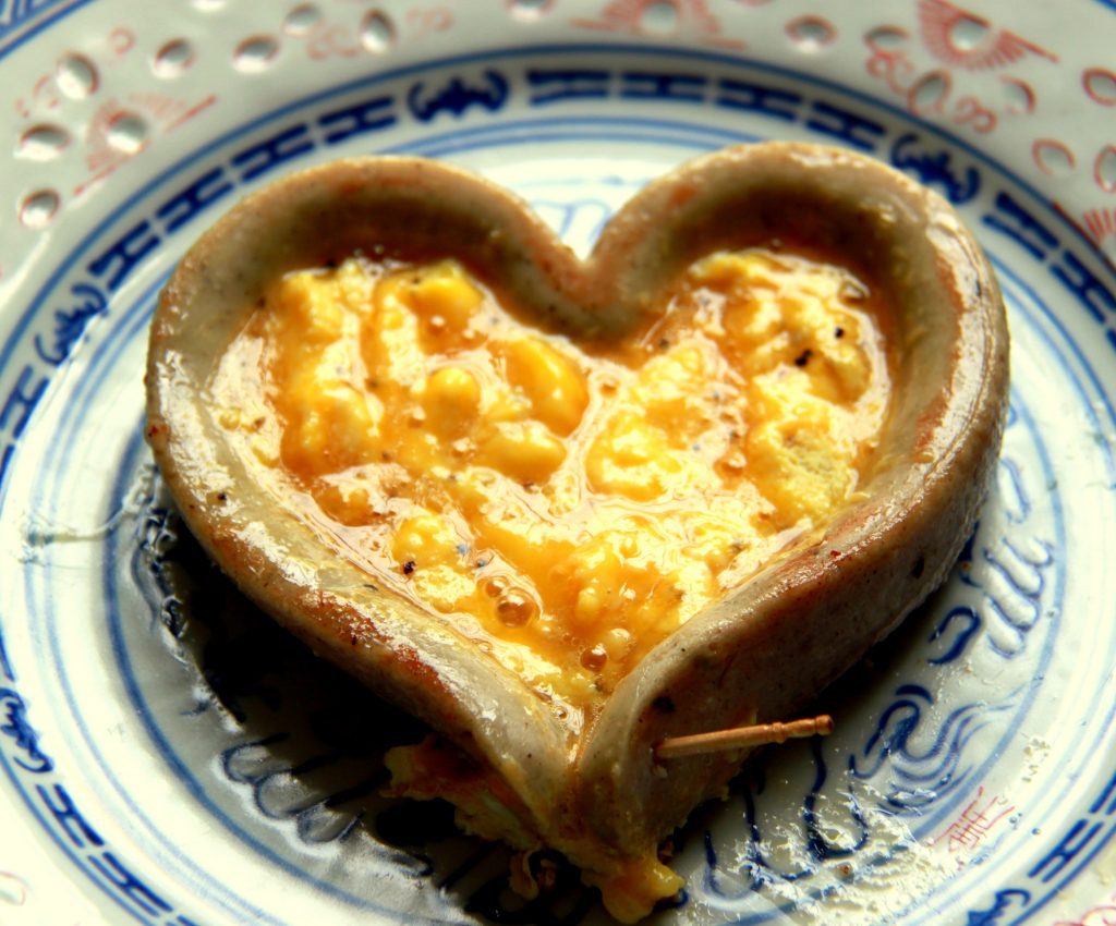 Liebes-Frühstück am Valentinstag