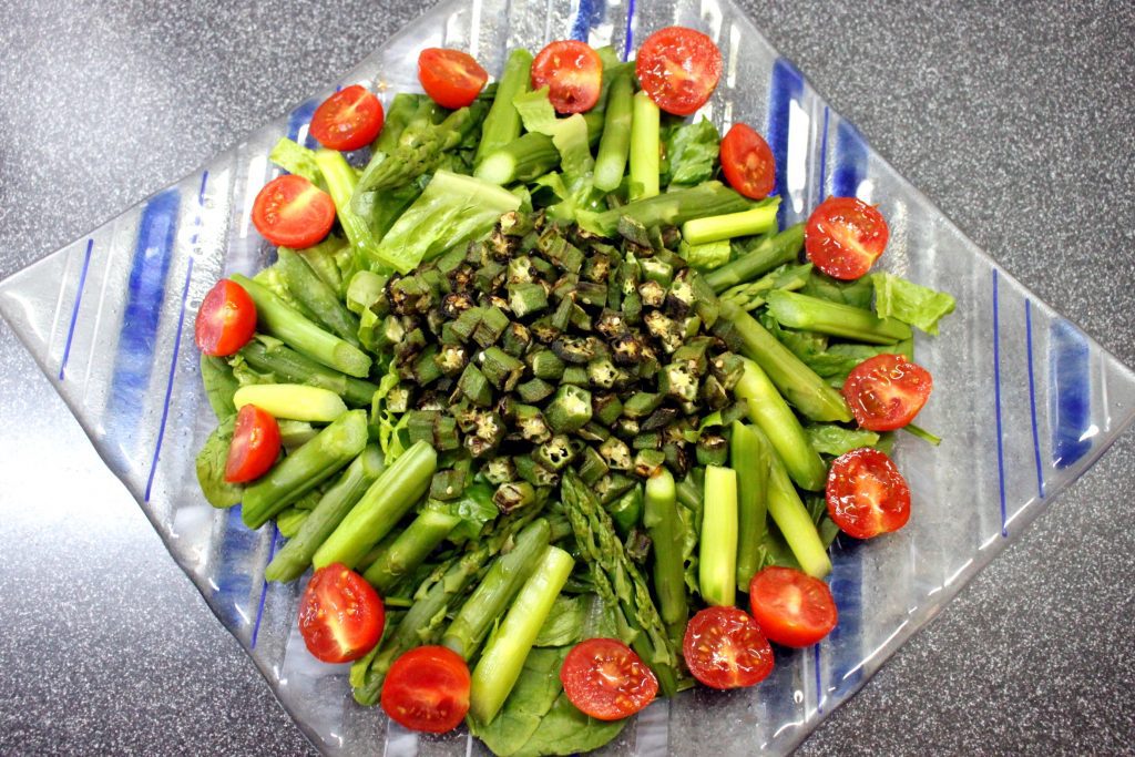 Spargel Salat auf 2 Arten