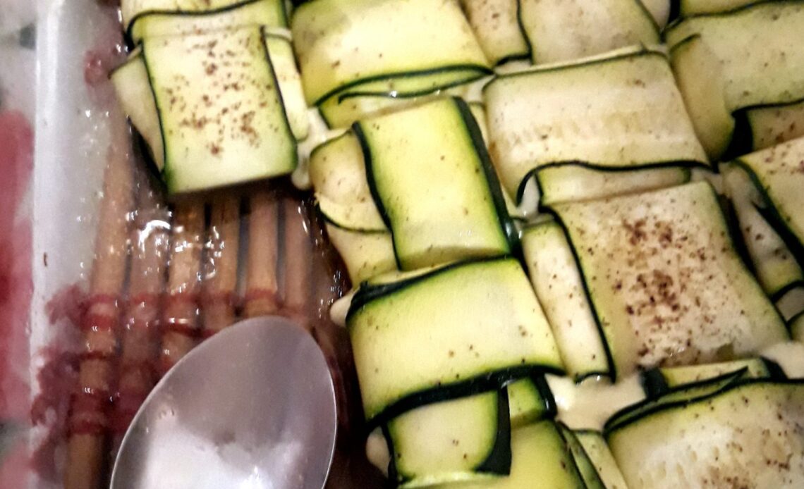 Zucchini-Käse Päckchen