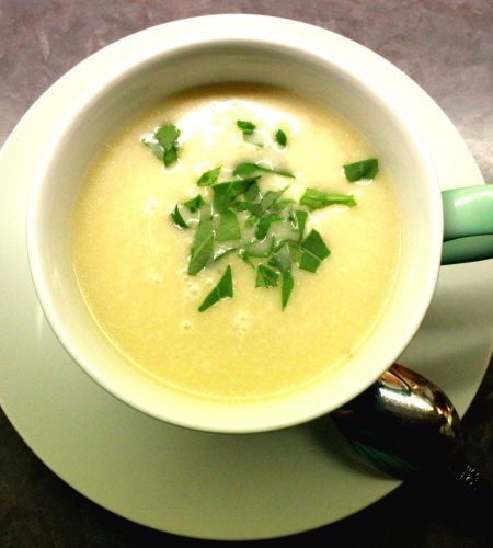 Kartoffel-Gorgonzola Suppe – Potato-Gorgonzola Soup