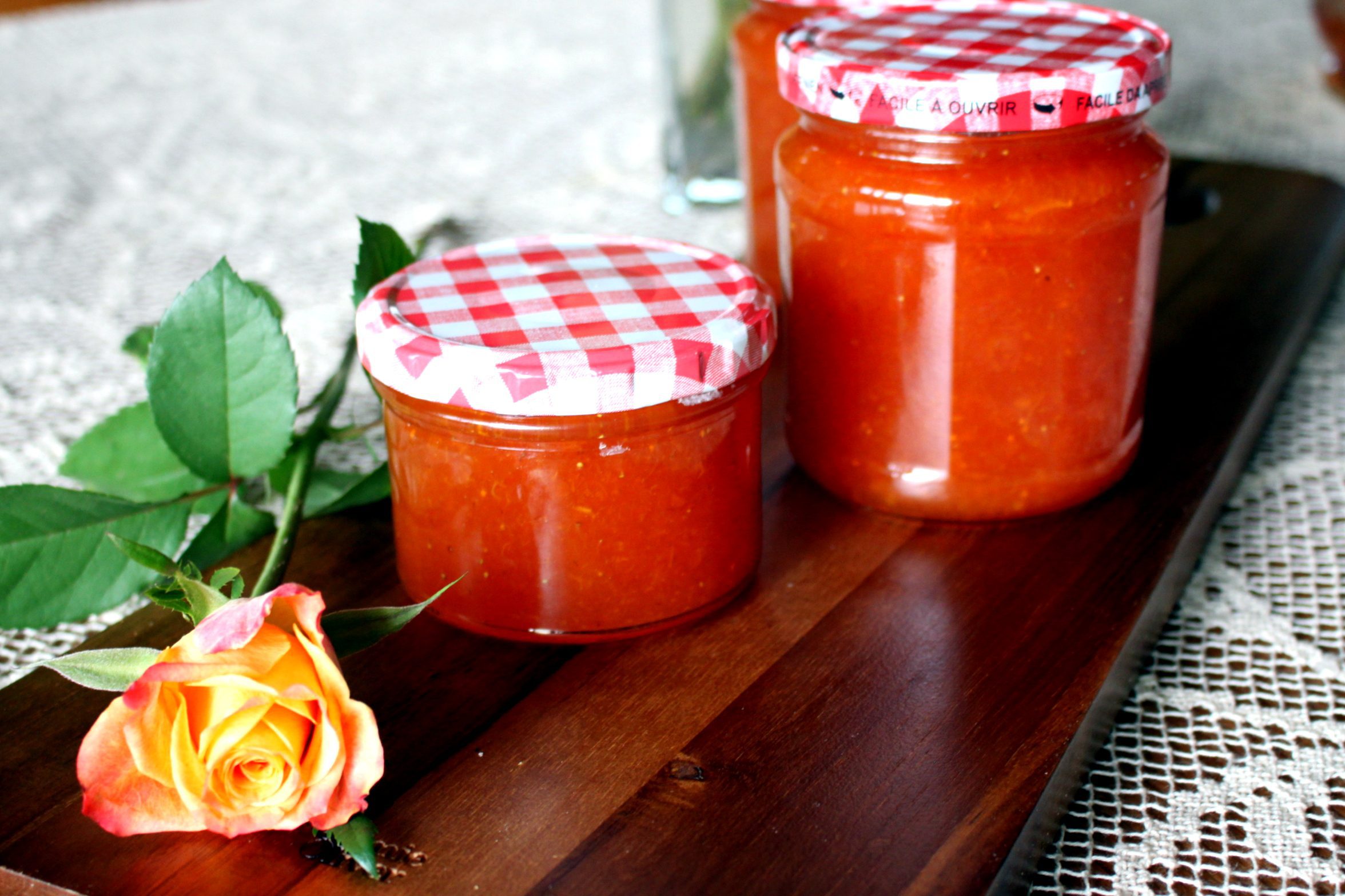 Erdbeer-Aprikosen Konfituere - Strawberry-Apricot Jam