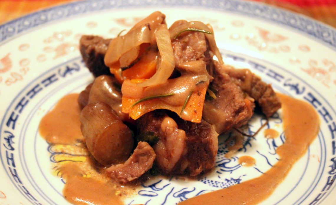 Gulsher Rind Rinderrippen Gulasch / Slow Cooker - Beef Ribs Goulash / Slow Cooker ...