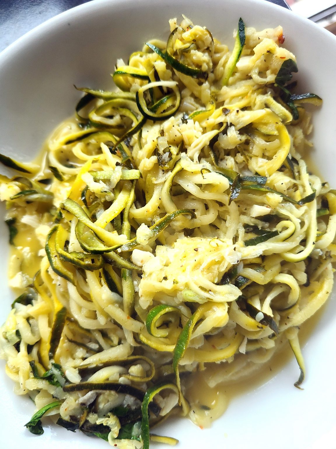 zucchini zoodles