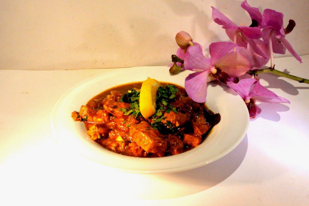 Sri Lankan Schweinefleisch Curry