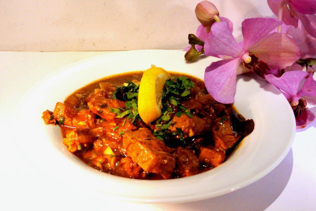 Sri Lankan Schweinefleisch Curry