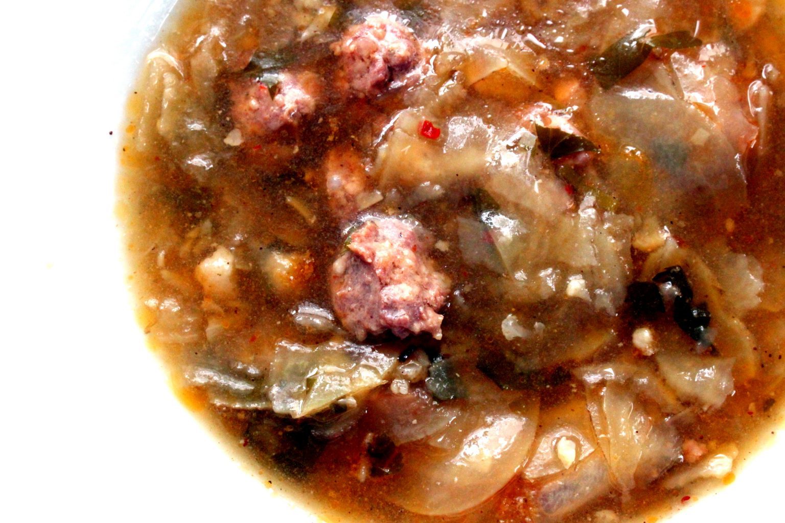 Italienische Wurst-Kartoffelsuppe