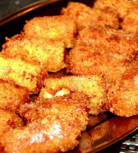 Kartoffelkroketten mit oder ohne Fleisch – Potato Croquettes with or without Meat