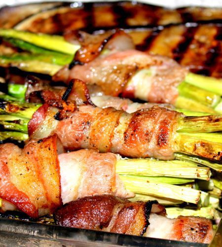 Gegrillte Spargeln im Speck – Grilled Asparagus in Bacon