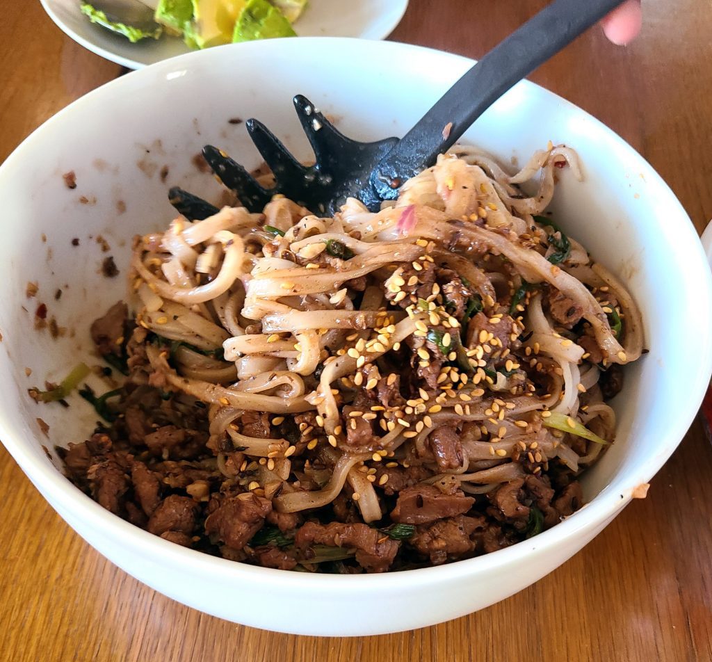Biáng Biáng Noodles with Lamb