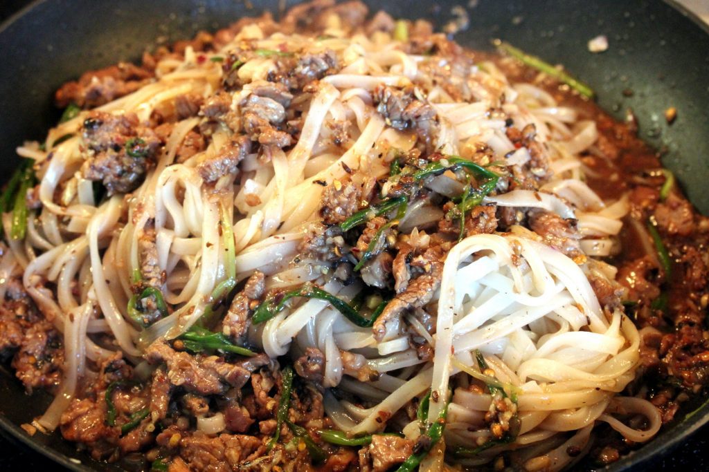 Biáng Biáng Noodles with Lamb