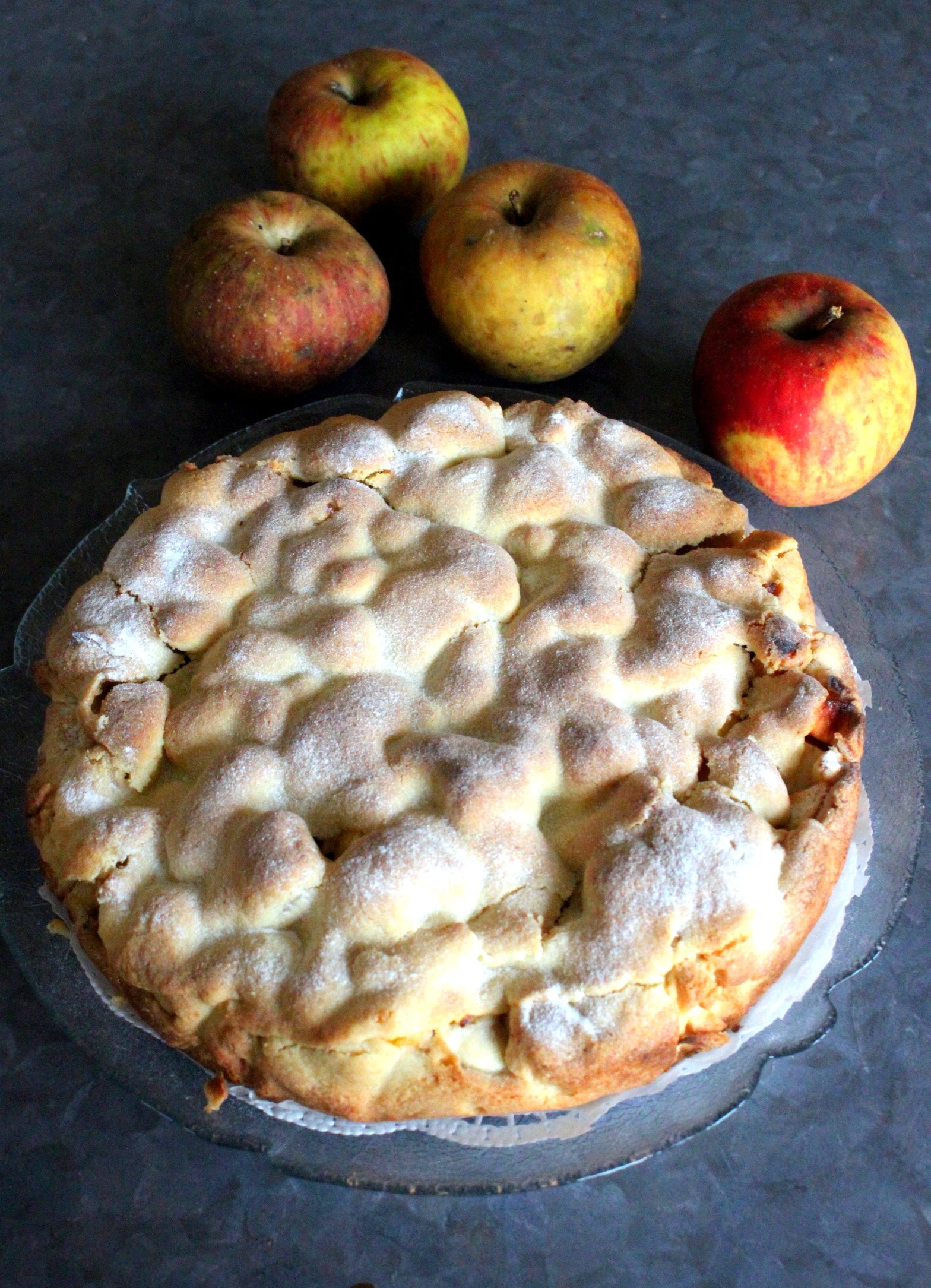 Vorweihnachtlicher Apfel-Amaretto Kuchen – Advents Apple-Amaretto Cake