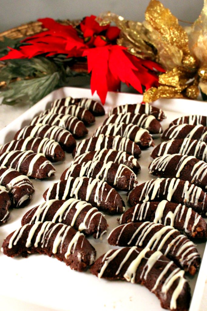 Schoko-Haselnuss Kipferl 