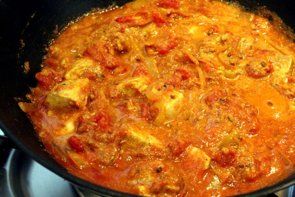 Südasiatisches Hühner Curry