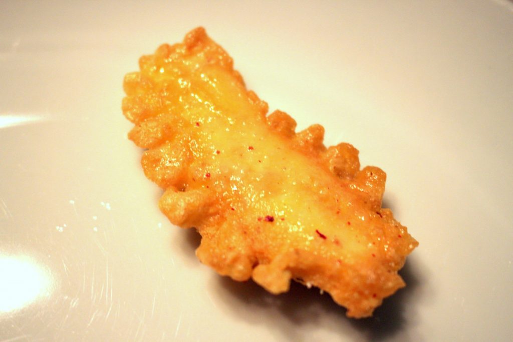 Pulpo fritto – Frittierter Octopus