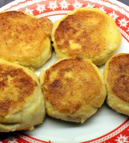 Glutenfreie gefüllte Kartoffel-Küchlein – Gluten-free stuffed Potato Cakes