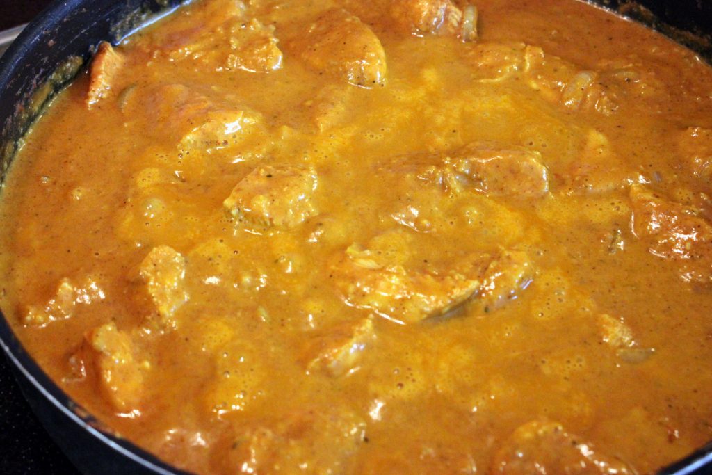 Einfaches Chicken Korma