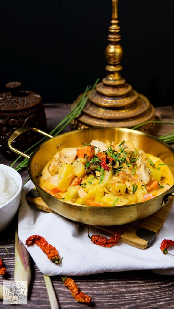 Thai Massaman Chicken Curry my Style 