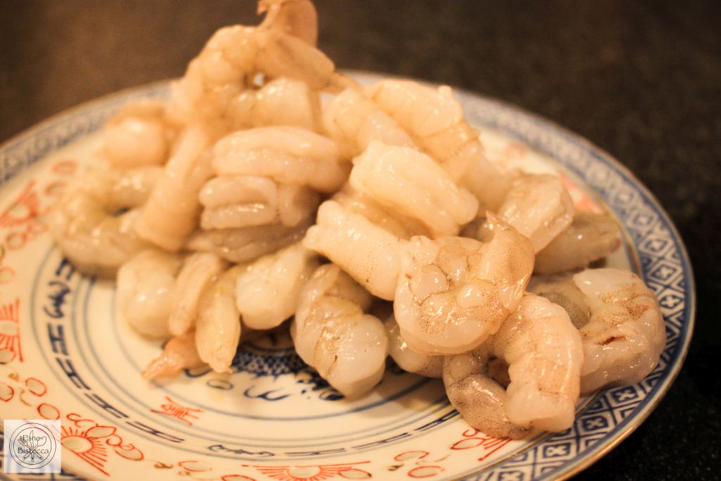 shrimps in your chinese fried rice