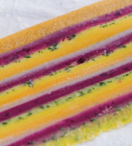 Selbstgemachte Regenbogen Pasta – Homemade Rainbow Pasta