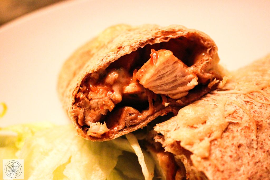 Micky's baked Chicken Wraps