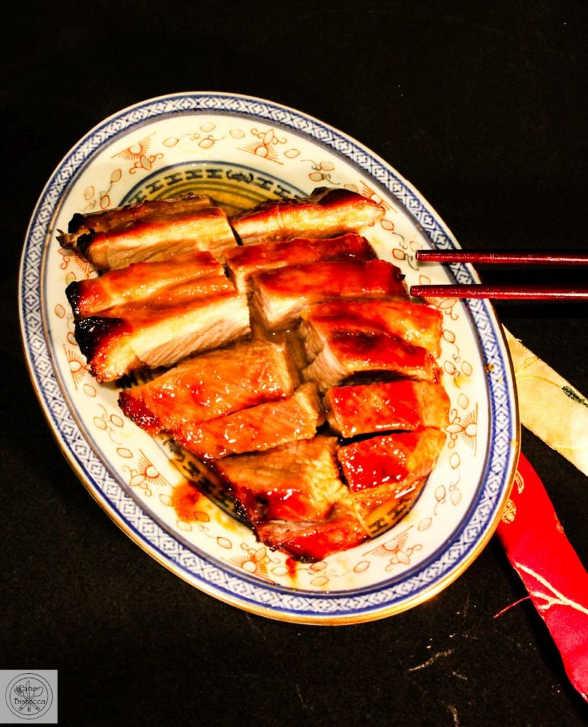 Chinesisch gegrilltes Schweinefleisch - Char Siu