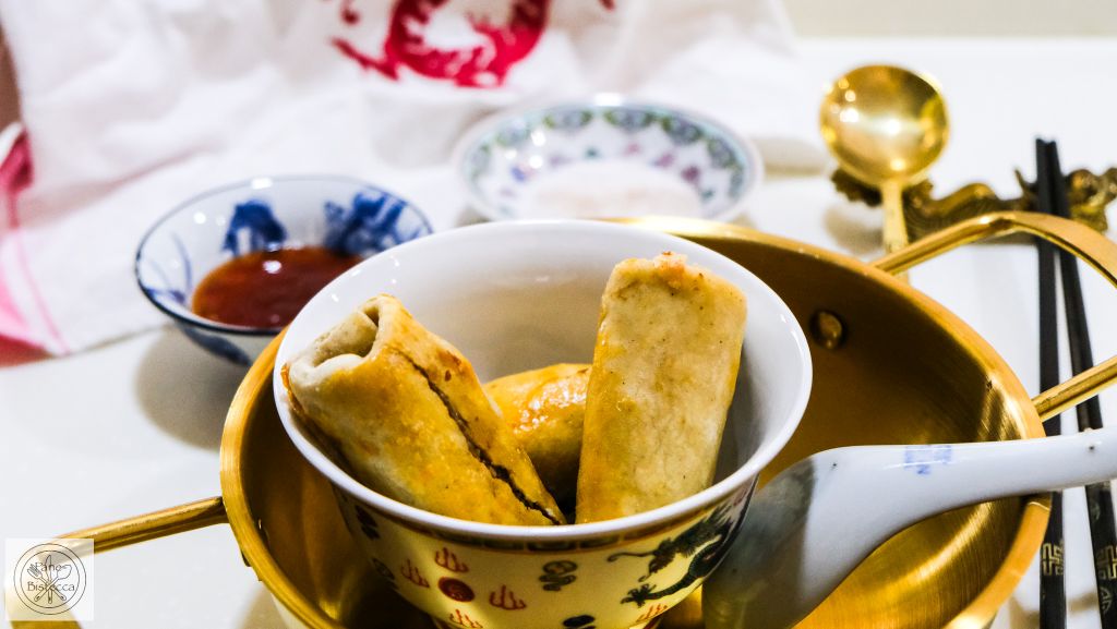 Glutenfreie Eierrollen mit Rindfleisch Füllung