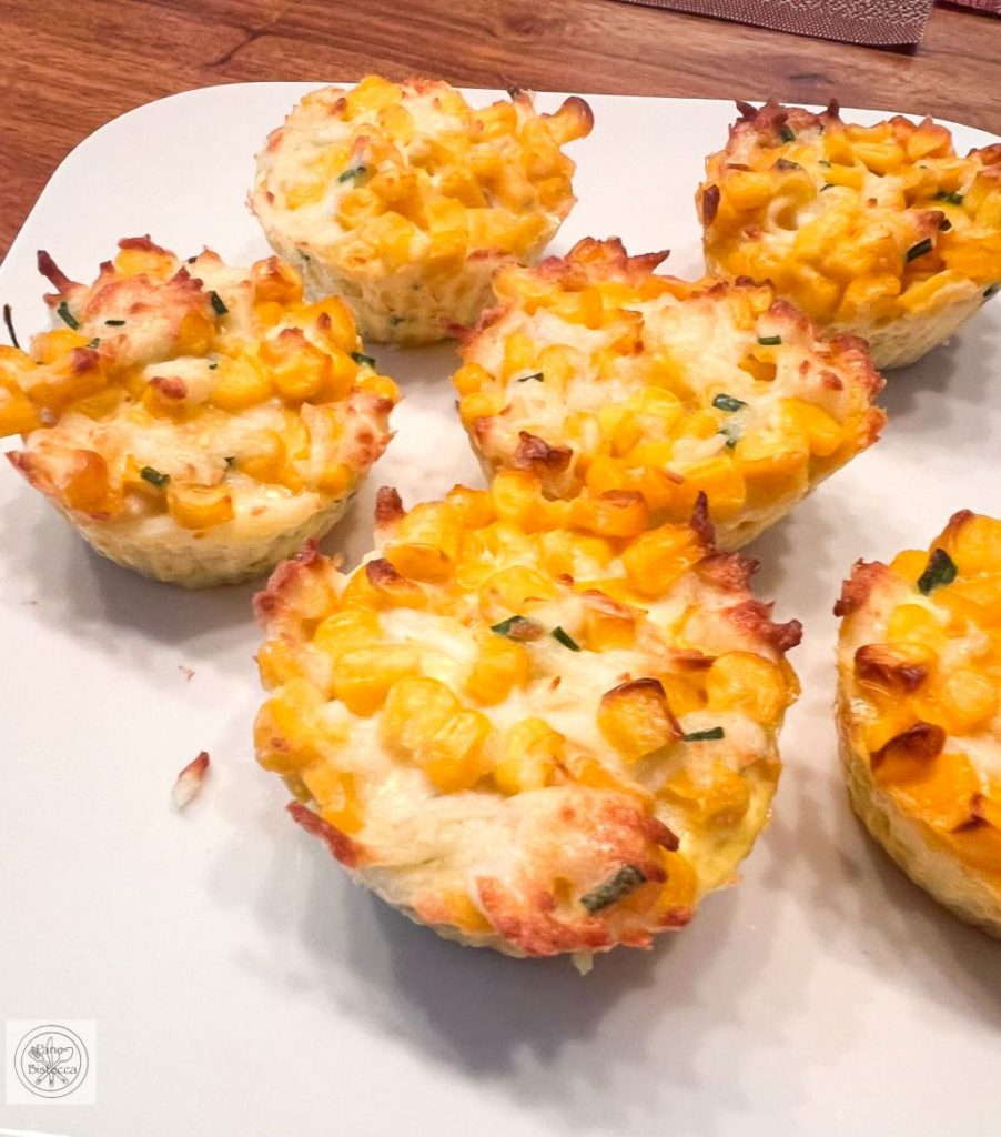 Andrea’s Corn Muffins mit Avocado Dip