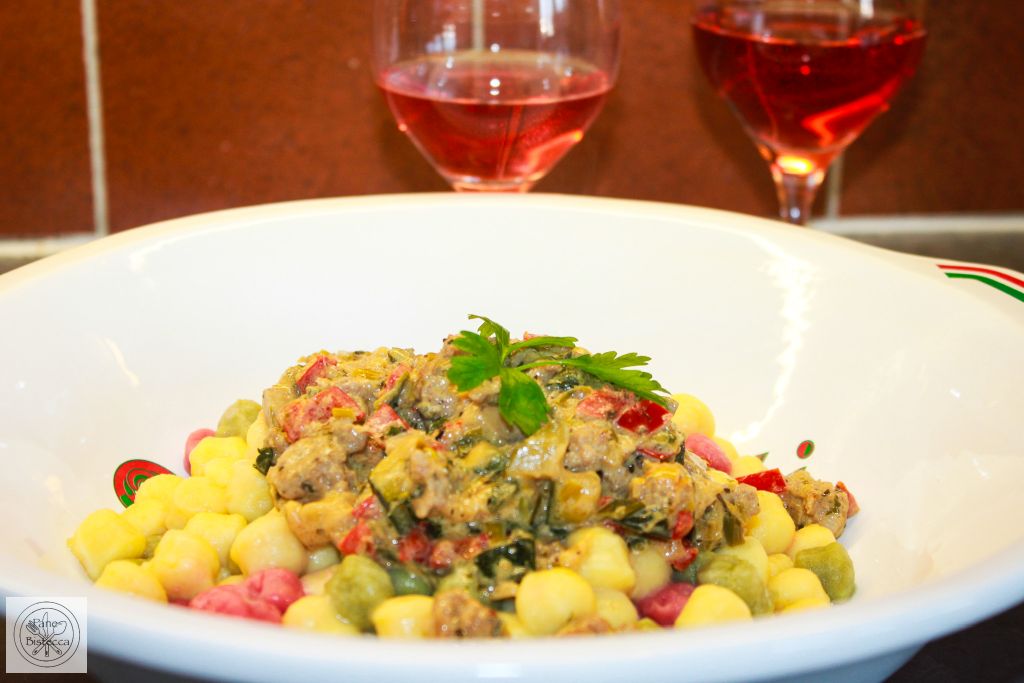 Bunte Gnocchetti mit Sommer-Sauce