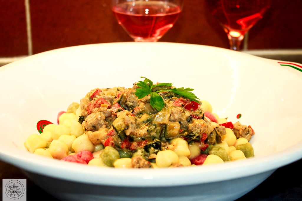 Bunte Gnocchetti mit Sommer-Sauce