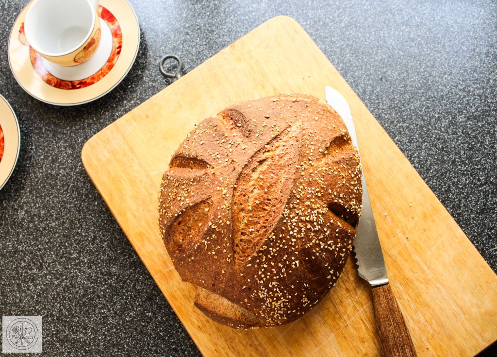 Einfaches Vollkornbrot