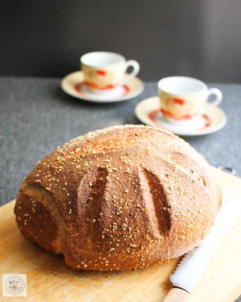 Einfaches Vollkornbrot