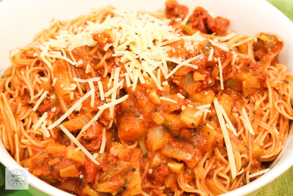 Spaghetti con Salsiccia e Finocchi