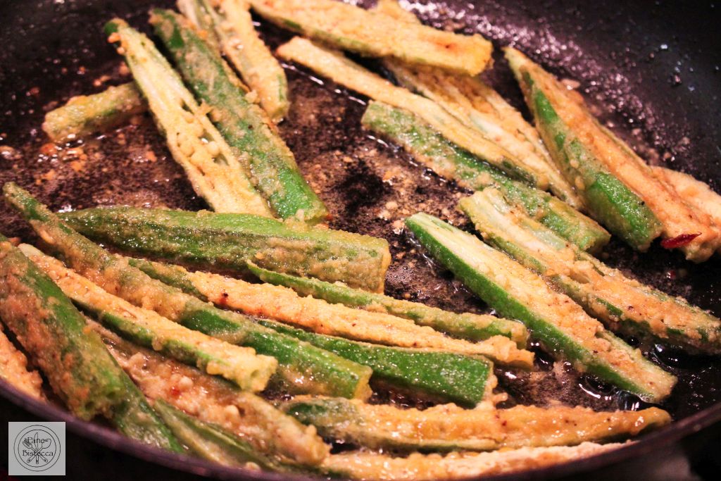 Gebratene Okras