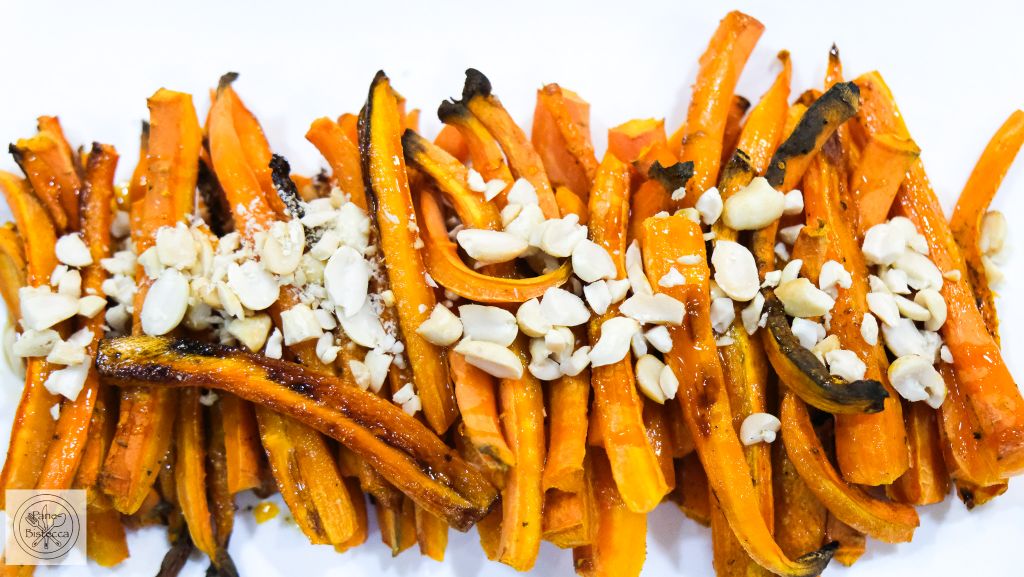 Ofen-geröstete Karotten mit Honig