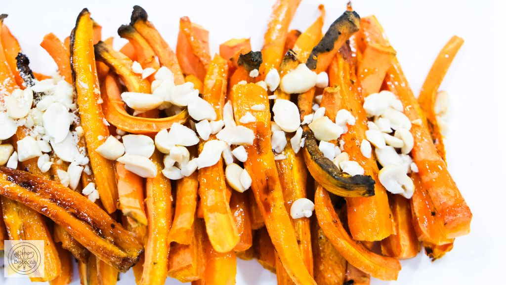 Ofen-geröstete Karotten mit Honig