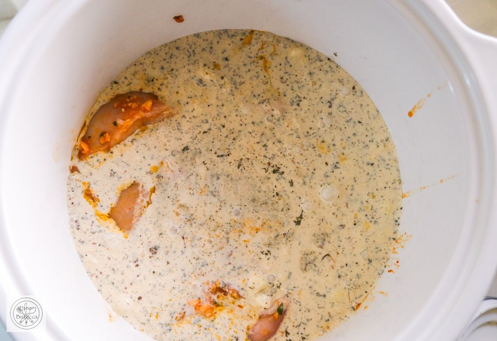 Hühnerbrüstchen in cremiger Parmesan Sauce