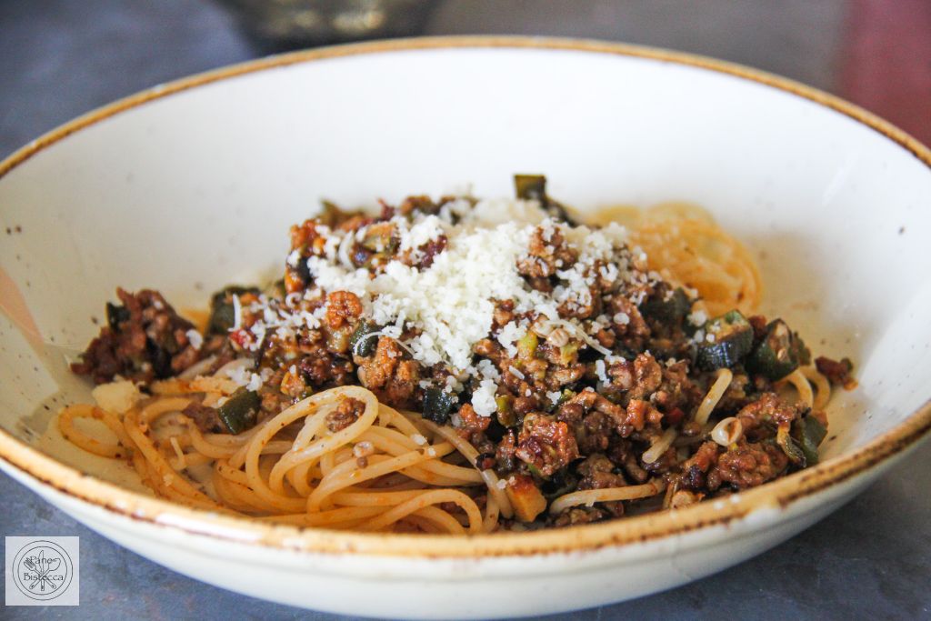 Spaghettini mit Knuspersauce