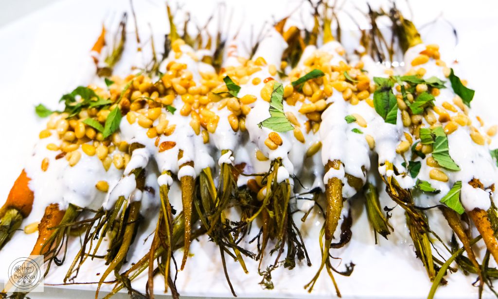 Geröstete Karotten mit Joghurt Dressing