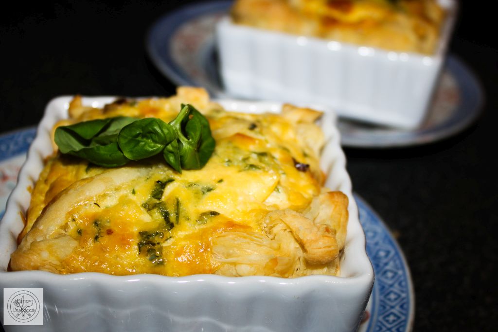 Kleine Frischkäse-Speck Wähen