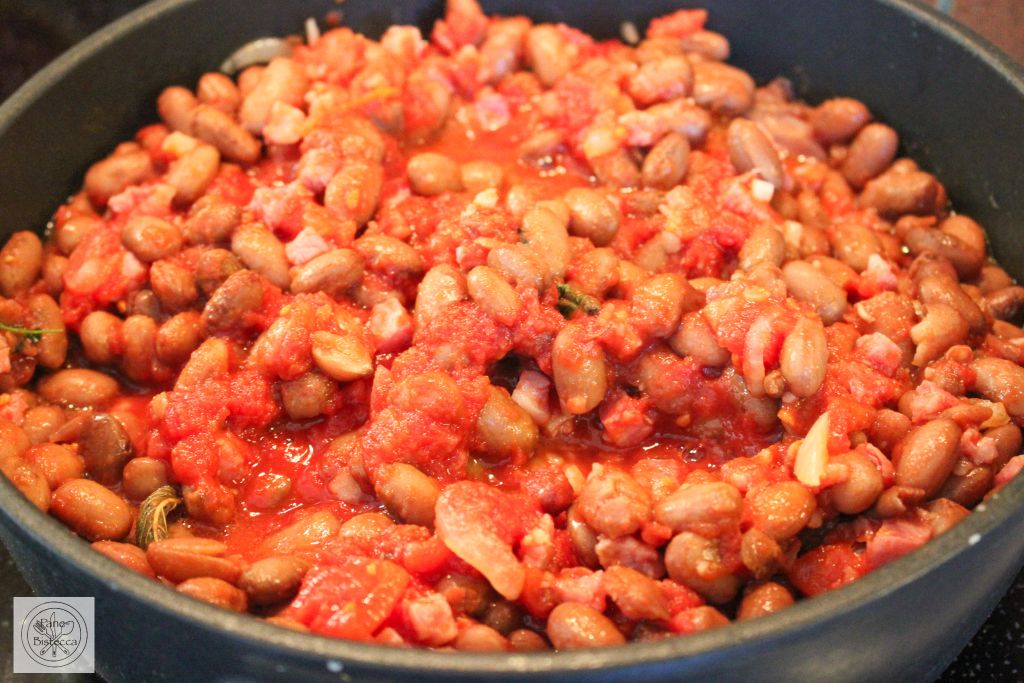 Fagioli all'Uccelleto - Italienischer Bohneneintopf