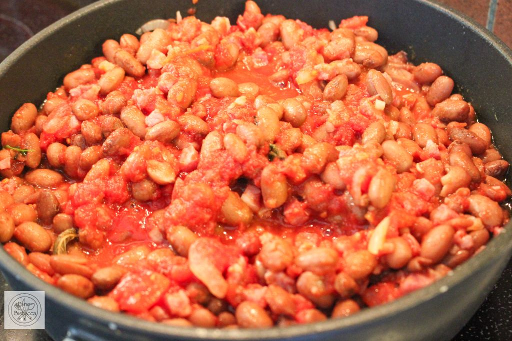 Fagioli all'Uccelleto - Italienischer Bohneneintopf
