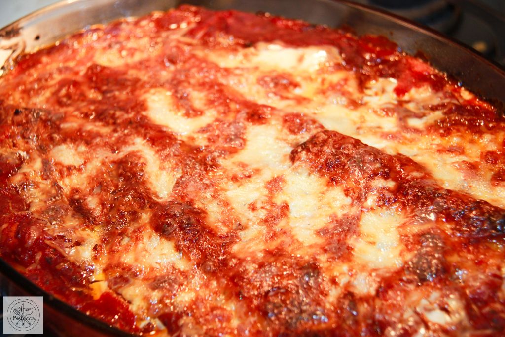 Cannelloni mit Fleisch-Käse Füllung