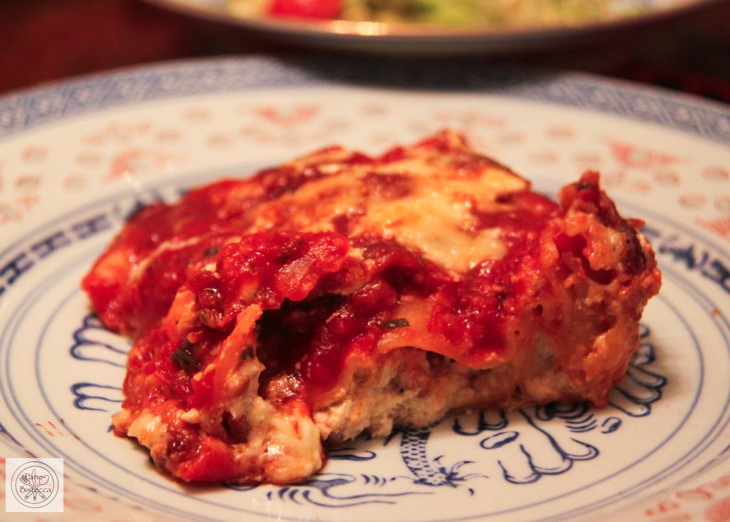 Cannelloni mit Fleisch-Käse Füllung