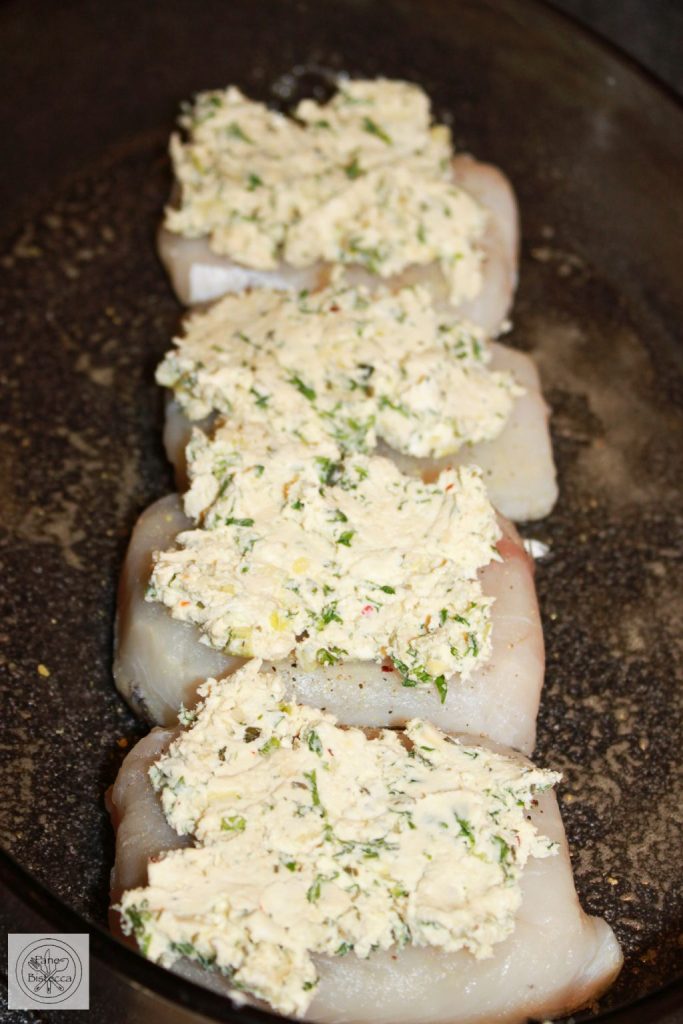Überbackene Haddock Filets