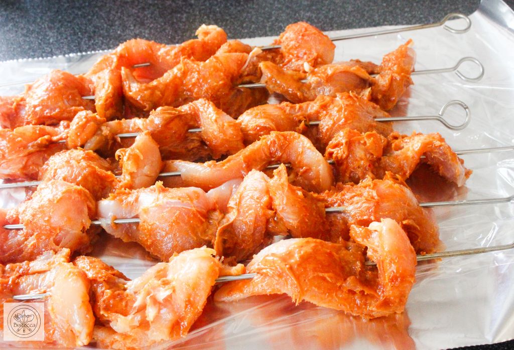 Zweierlei Satay Spiesse