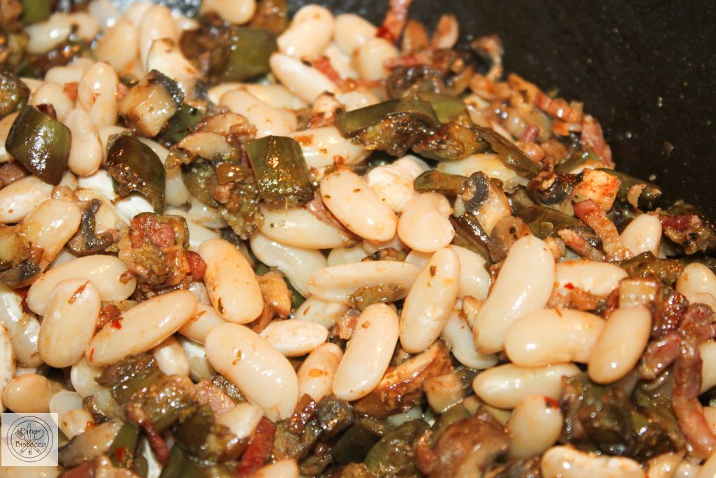 Spaghetti con Fagioli