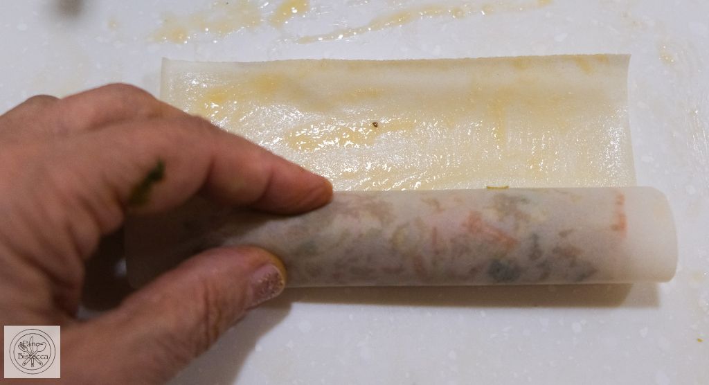 Knusprig gebackene Frühlingsrollen